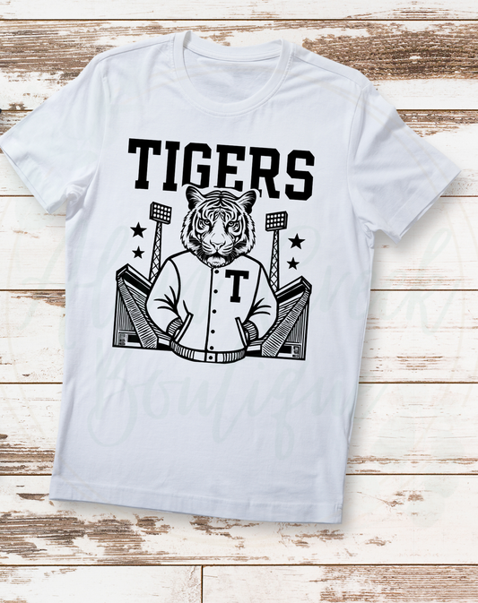Tigers letterman retro